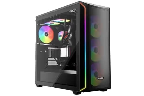 be quiet! Light Wings LX 120mm Black Addressable RGB PWM 51.5 CFM image