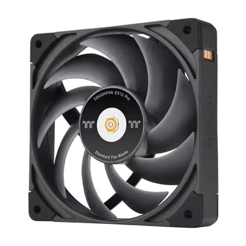 Thermaltake TOUGHFAN EX12 Pro 70.8 CFM 120mm Black PWM 3-Pack image