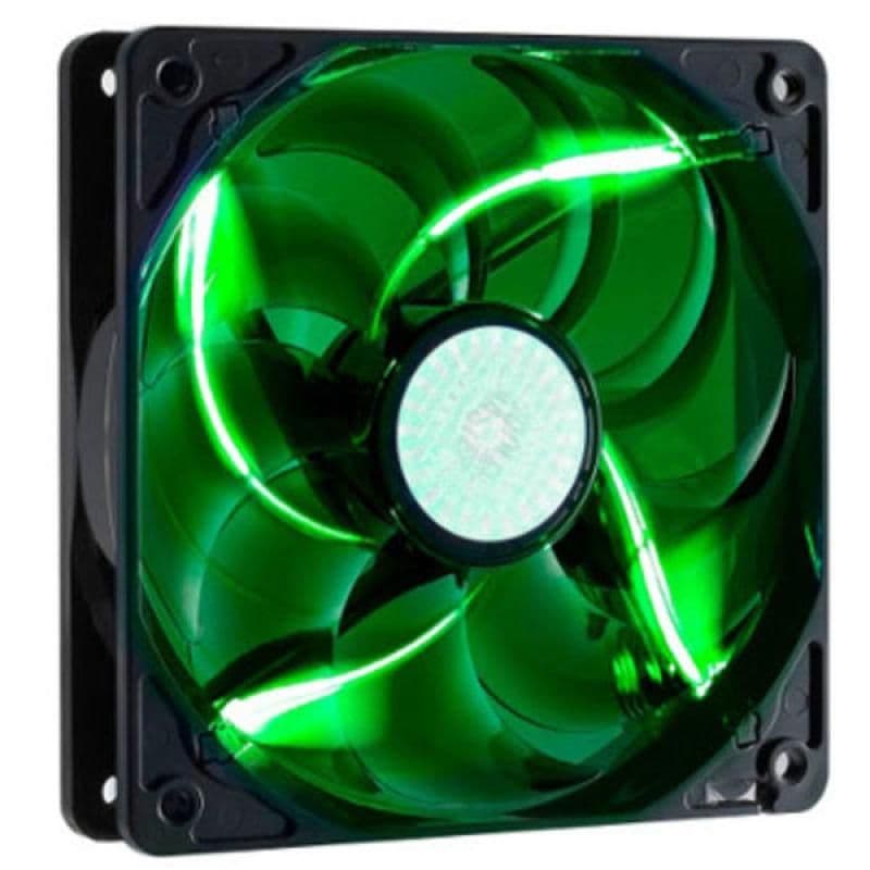 Cooler Master SickleFlow 120mm Translucent Gray 69.69 CFM Green 1-Pack main image