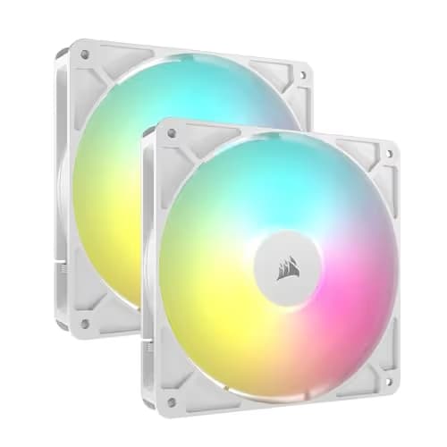 Corsair RS140 140mm White ARGB PWM 95.5 CFM 2-Pack image