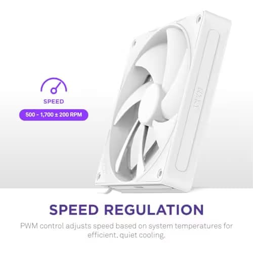 NZXT F120P (2024) 120mm White PWM  image