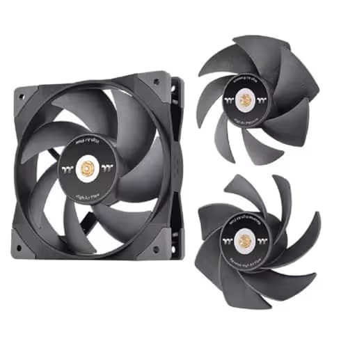 Thermaltake SWAFAN GT12 120mm Black PWM 58.17 CFM image