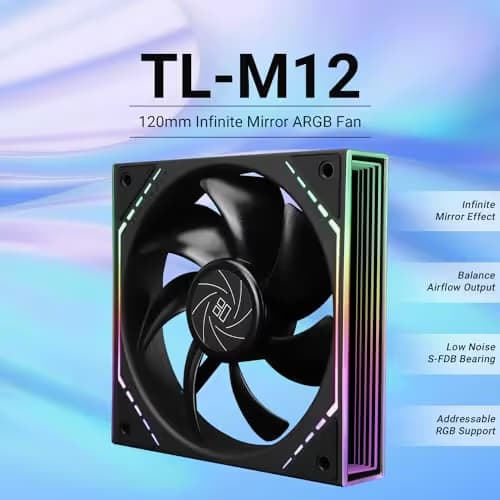 Thermalright TL-M12 120mm Black ARGB  image