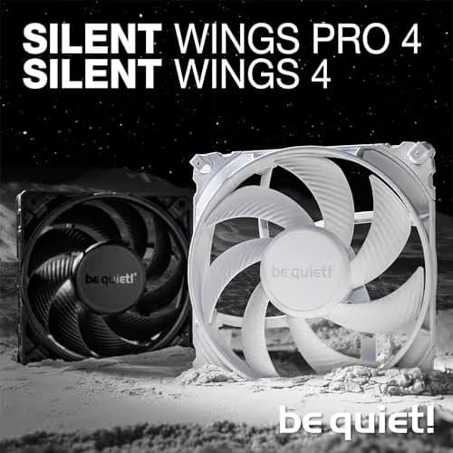 be quiet! Silent Wings Pro 4 120mm White PWM image