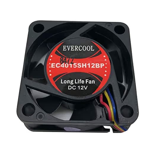 Evercool EC4015SH12BP 40mm Black 1-Pack main image