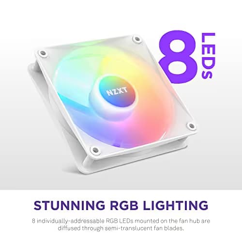 NZXT F120 RGB Core 120mm White ARGB image