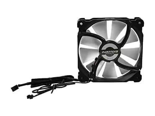 Phanteks F120SP 120mm Black / White Red 54.4 CFM 1-Pack image