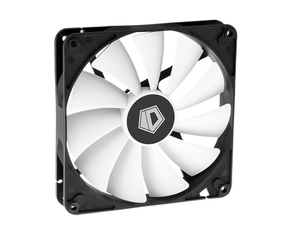 ID-COOLING WF-14025 140mm Black / White PWM 76.8 CFM 1-Pack image