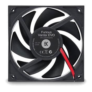 EK Furious Vardar EVO 120mm Black PWM 107 CFM main image