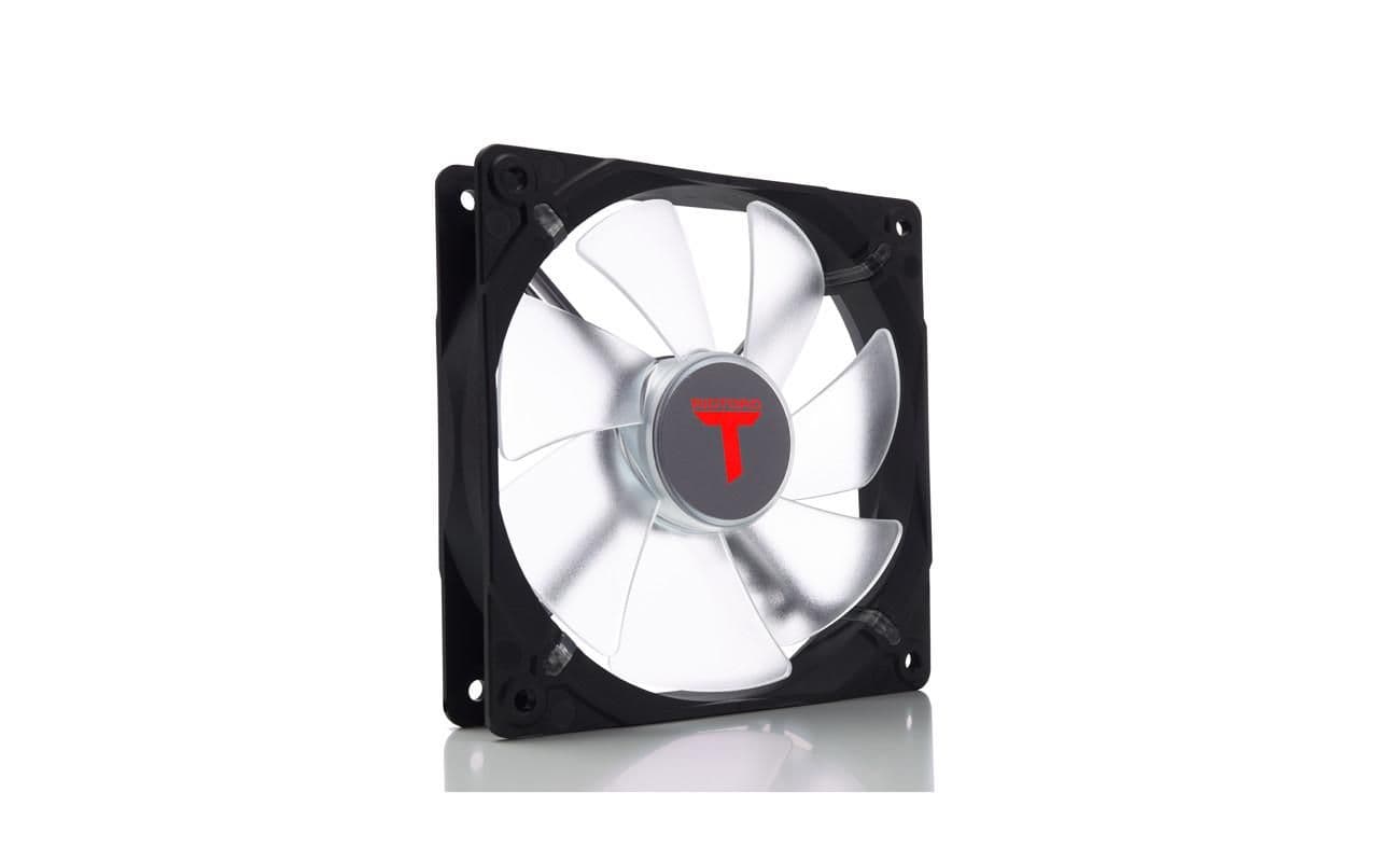 RIOTORO Cross-X Classic 120mm Black Red LED 47 CFM 1-Pack image