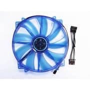Apevia CF20SL-UBL 200mm Blue UV LED 125 CFM main image