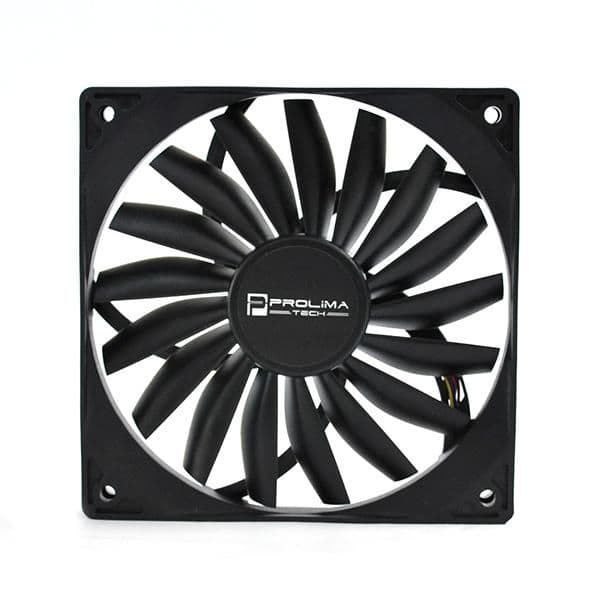Prolimatech Ultra Sleek Vortex 120mm Black 55.7 CFM PWM main image