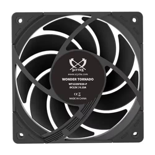 Scythe Wonder Tornado 120mm Black PWM 75.17 CFM image