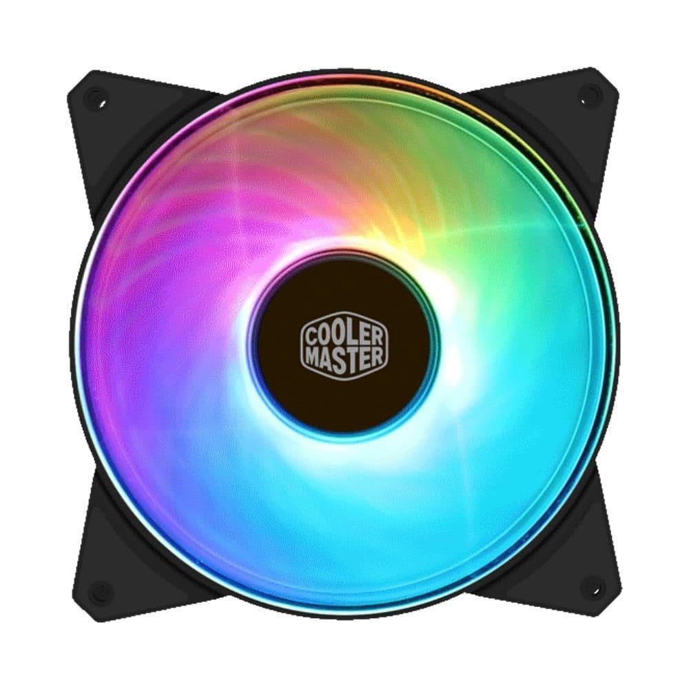 Cooler Master MasterFan MF120R 120mm Black Addressable RGB PWM 59 CFM image