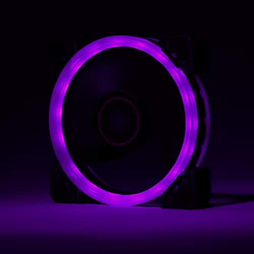 Rosewill RGBF-S12001 120mm Addressable RGB PWM 41.2 CFM Black 3-Pack image