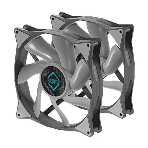 Iceberg Thermal IceGALE Xtra 140mm Gray PWM 169 CFM 2-Pack main image