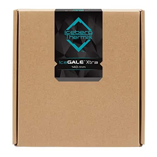 Iceberg Thermal IceGALE Xtra 140mm Gray PWM 169 CFM 2-Pack image