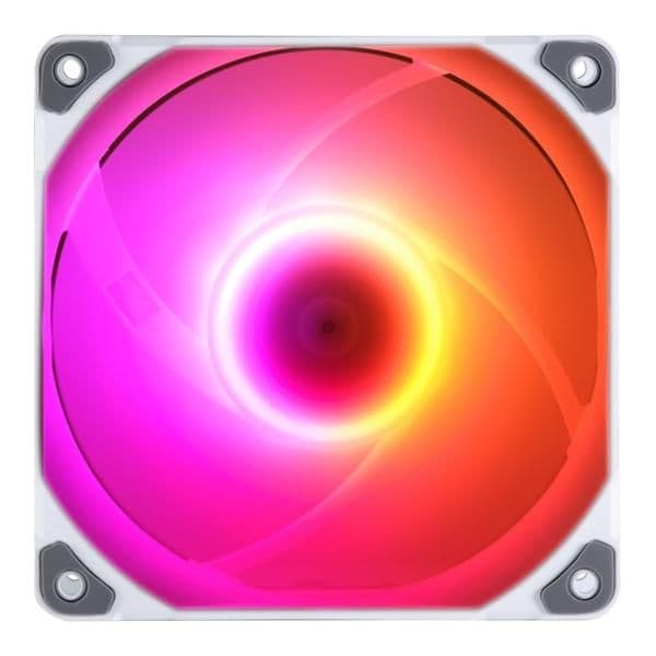 Phanteks M25-120 120mm White PWM D-RGB 84.26 CFM image