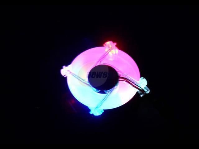 Aerocool Aluminum-Quadro 80mm Silver Multicolor image