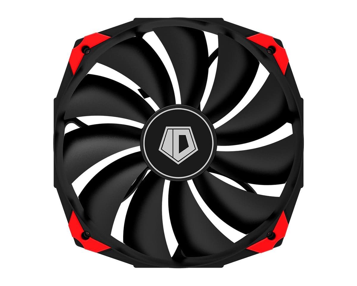 ID-COOLING NO-14025K 140mm Black / Red PWM 1-Pack main image