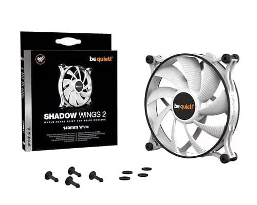 be quiet! Shadow Wings 2 140mm White / Black image
