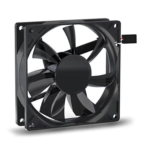 NoiseBlocker BlackSilentPro P-P 92mm Black PWM 38.25 CFM 1-Pack image