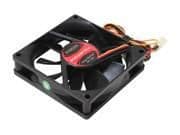 Evercool FAN-EC8020M12CA 80mm Black 29.18 CFM 1-Pack image