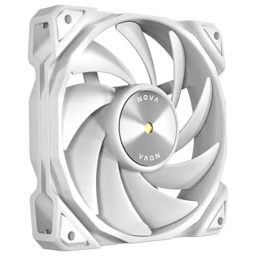 Antec NOVA 120mm White PWM 95.32 CFM 1-Pack image