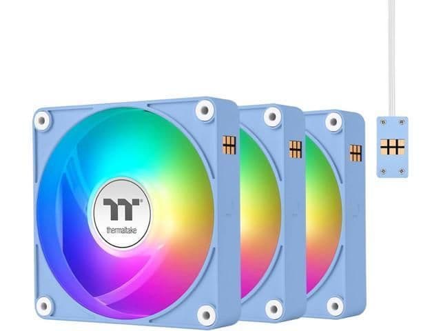 Thermaltake CT140 EX 140mm Blue Reverse PWM ARGB Sync 3-Pack main image