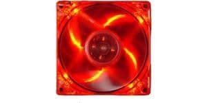 Logisys LT400RD 80mm Clear Red 21.71 CFM 1-Pack main image