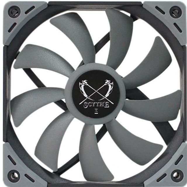 Scythe Kaze Flex Slim 120mm Gray / Black 50.79 CFM PWM 1-Pack image