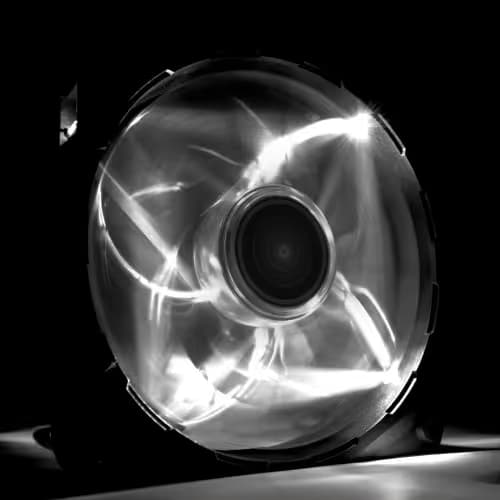 NZXT Air Flow 59.1 CFM 120mm Clear White 1-Pack image