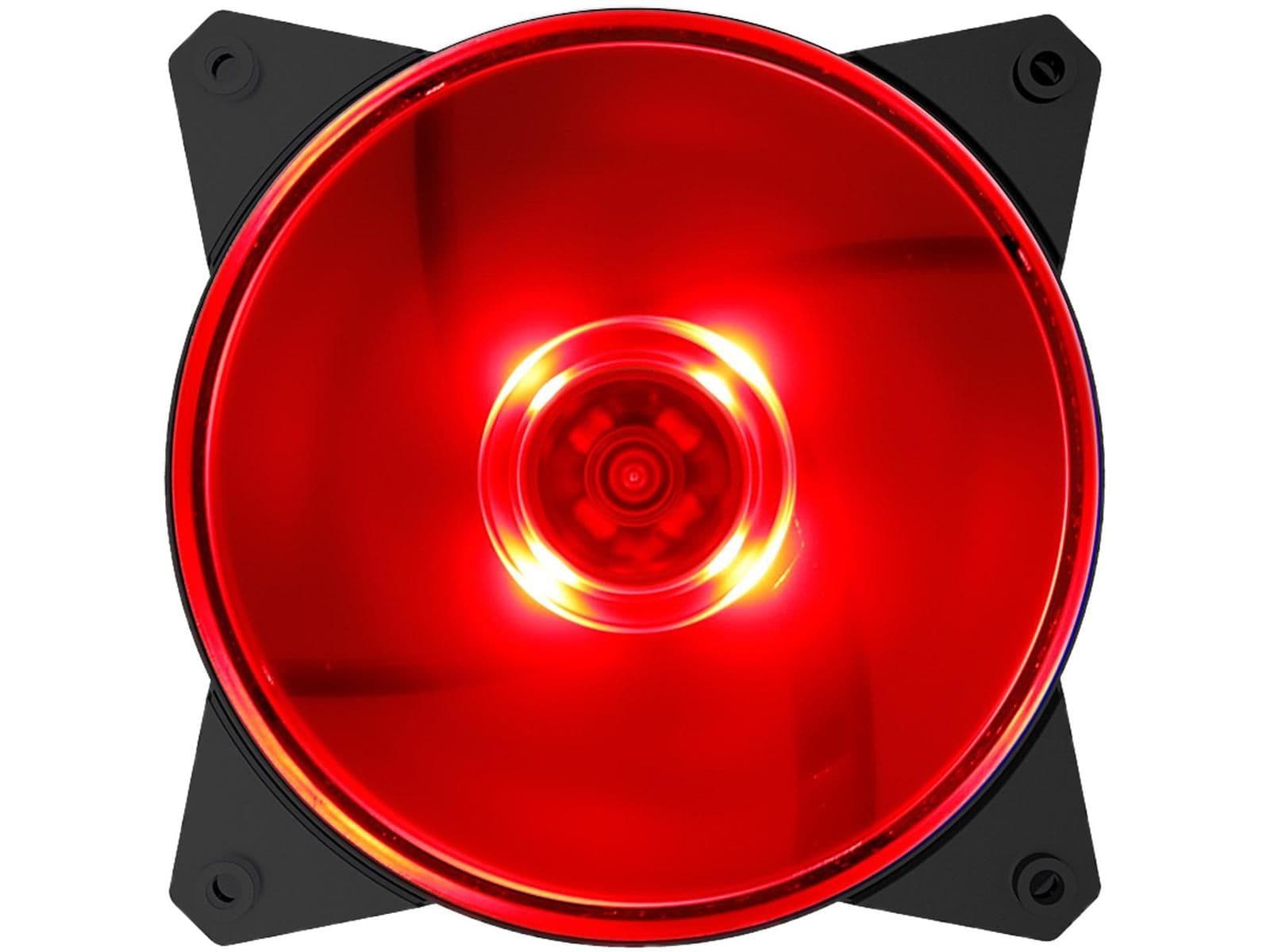 Cooler Master MasterFan Lite 120mm Black Red 32 CFM 1-Pack main image