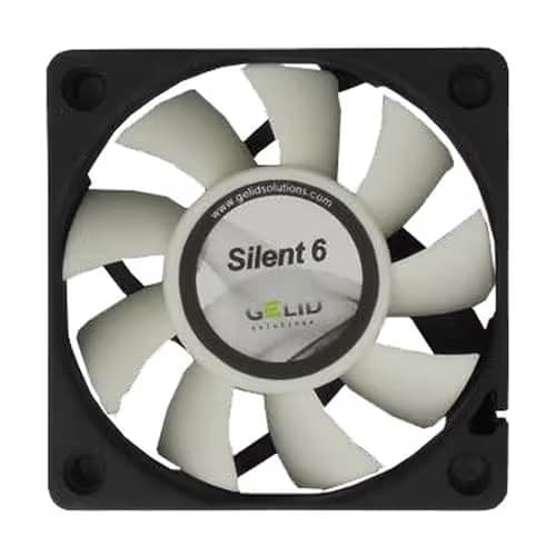 Gelid Solutions Silent 6 60mm Black / White 16 CFM main image