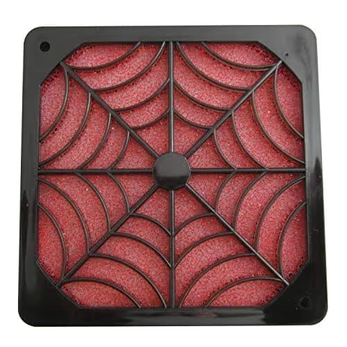 Evercool Spider Filter 92mm 41 CFM Red main image
