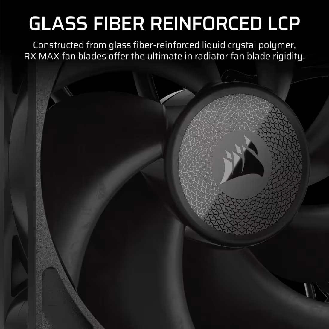 Corsair iCUE LINK RX140 MAX 140mm Black PWM 2-Pack image