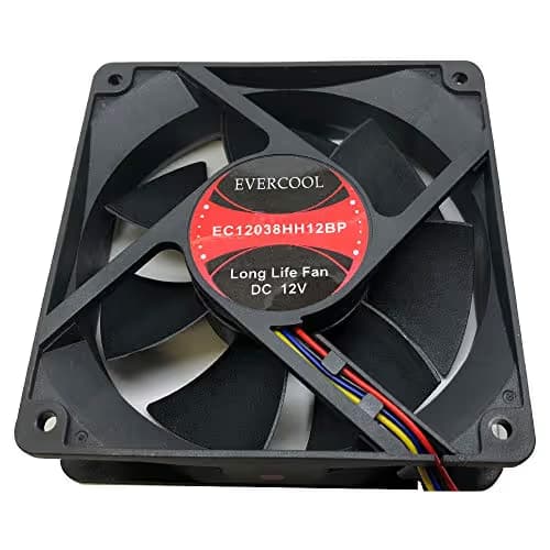 Evercool F-EC12038HH12BP 120mm Black PWM main image