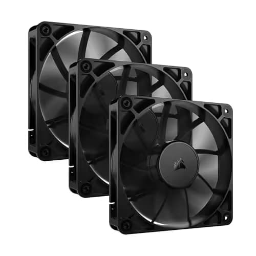 Corsair RS120 120mm PWM 72.8 CFM Black 3-Pack main image