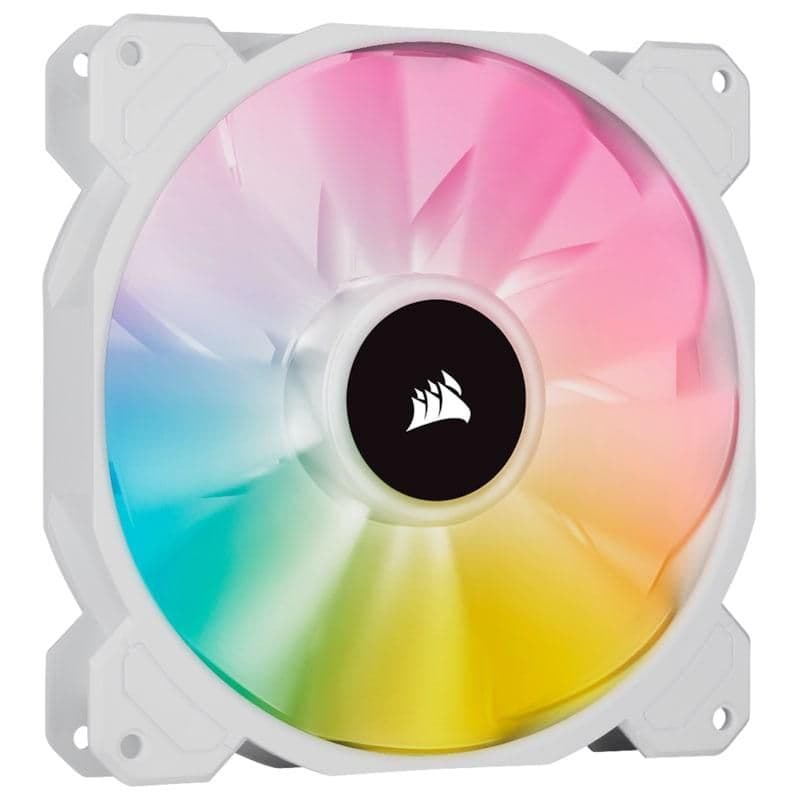Corsair iCUE SP140 RGB Elite 140mm White RGB PWM 68.11 CFM image