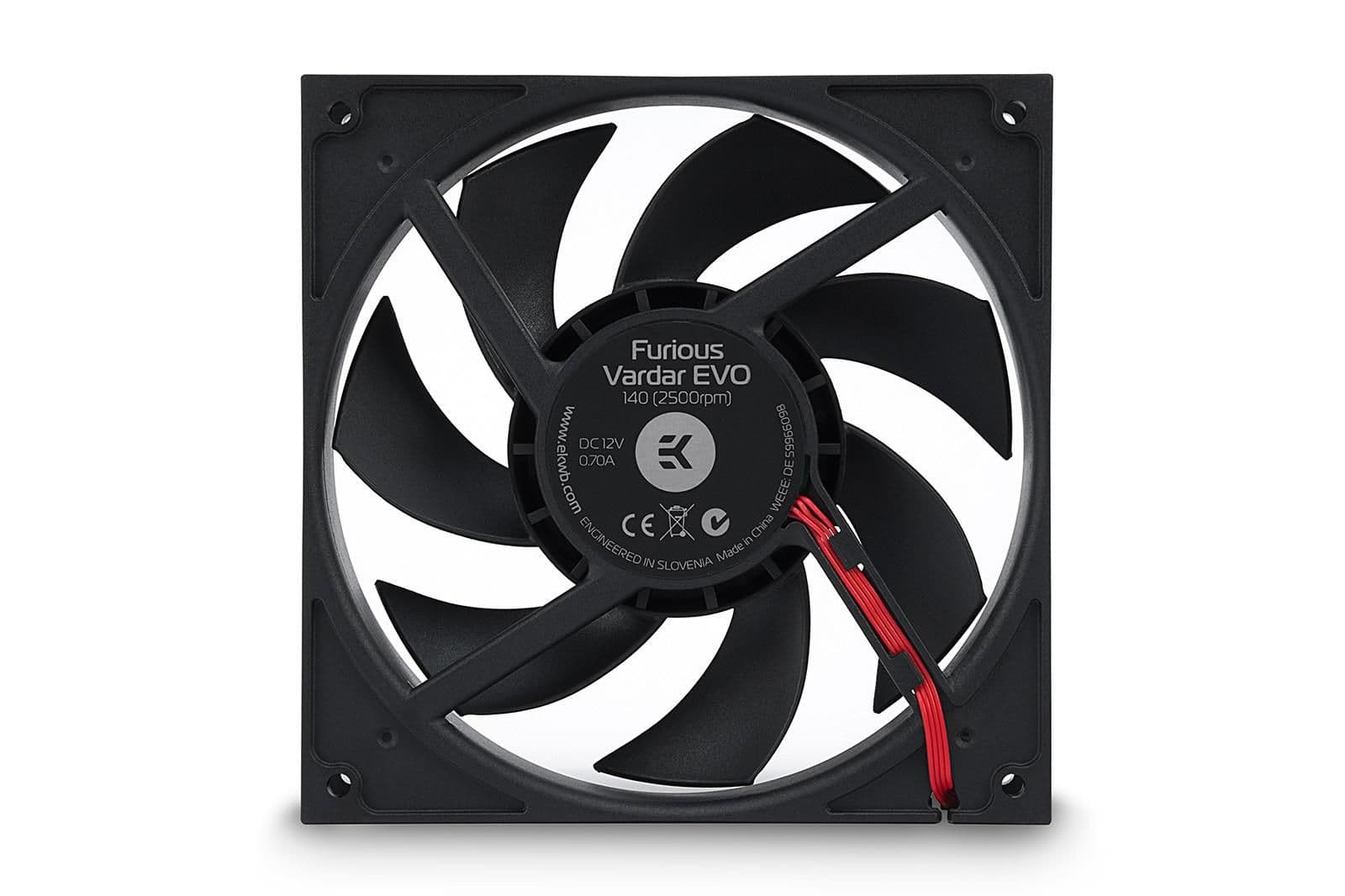 EK Furious Vardar EVO BB 144 CFM 140mm Black PWM main image