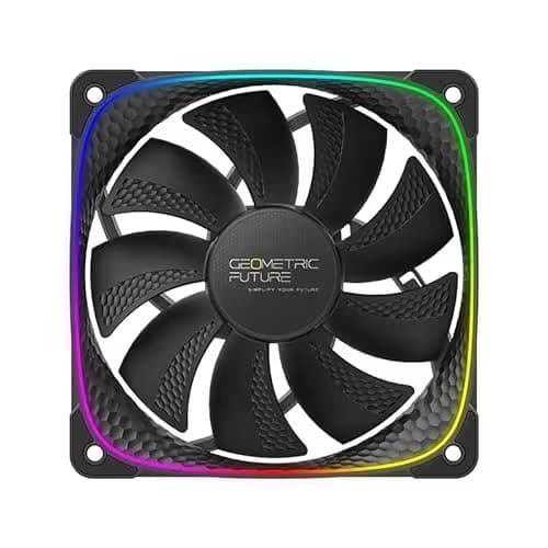 Geometric Future Squama 2503R 120mm Black PWM Addressable RGB main image