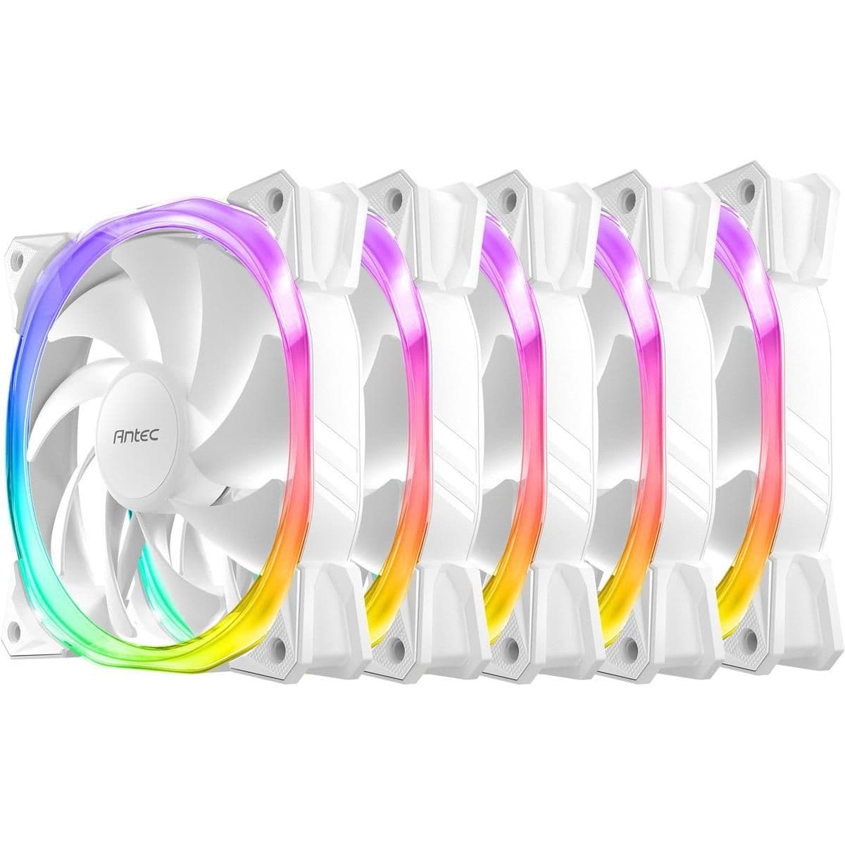 Antec Fusion 120mm White PWM ARGB 5-Pack image