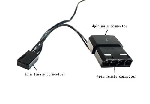 Apevia C 120mm Black / White White LED 57.67 CFM image