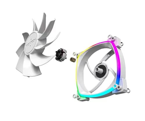 Montech RX120 120mm White PWM RGB image