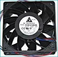 Delta Electronics FFB1212EHE-F00 120mm 190 CFM Black 1-Pack main image