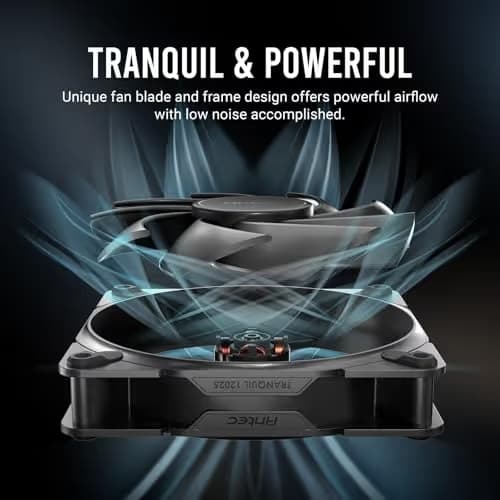 Antec Tranquil 120mm Black PWM 59.23 CFM image