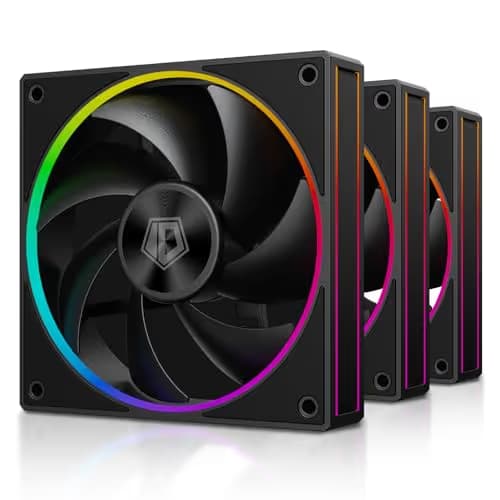 ID-COOLING AF-127-ARGB-K 120mm Black PWM Pack of 3 main image