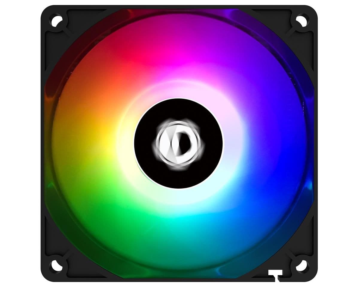ID-COOLING NO-9225-XT-ARGB 92mm Black / White ARGB PWM 45.8 CFM 1-Pack main image