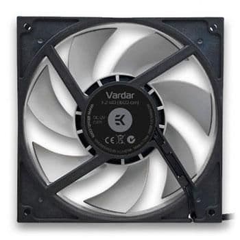 EK Vardar F2 140mm Black / Gray PWM 84 CFM main image