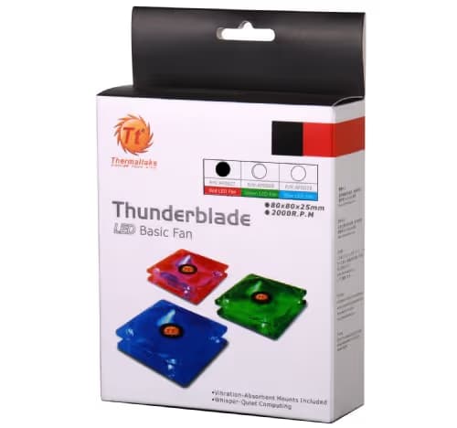 Thermaltake Thunderblade 120mm Black/Orange image